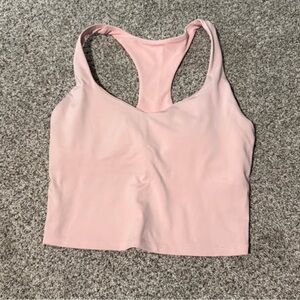Pink Racerback Tank Top